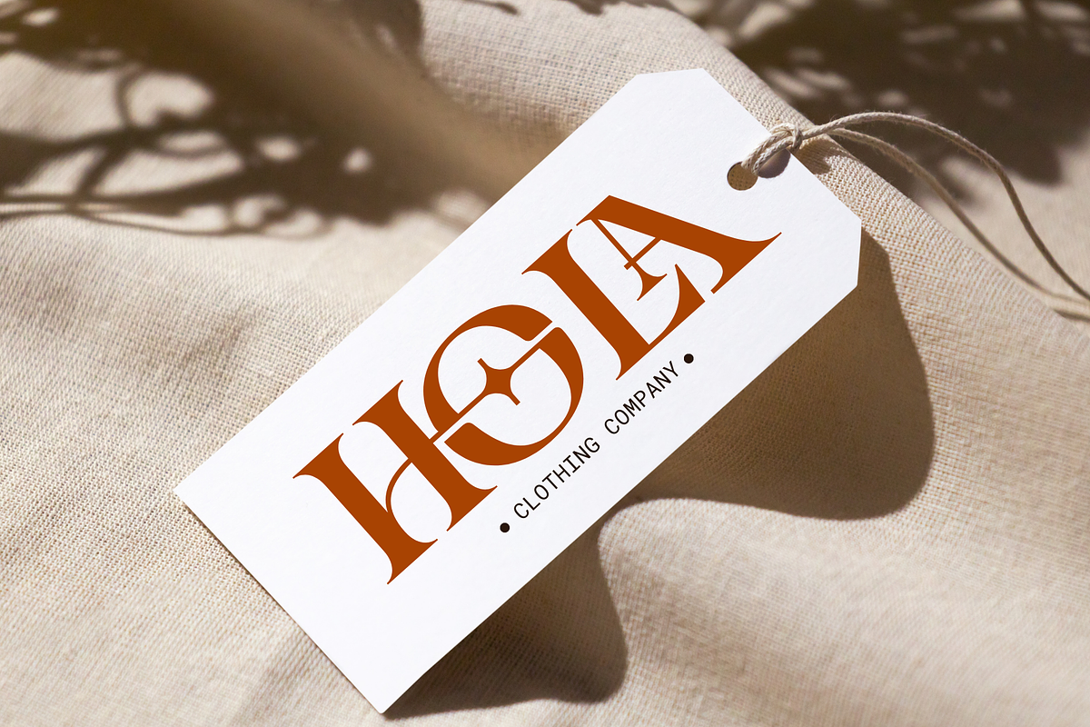 Choga - Modern Luxury Logo Font, a Serif Font by Nirmana Visual (Photo 8 of 15)