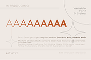 Chekos- Feminine type face design, a Sans Serif Font by AuthenType (Thumbnail 2 of 10)