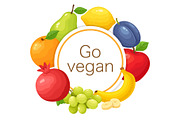Healthy Eating Fruits Design Kit, a Food Illustration by Artspace (Thumbnail 4 of 9)