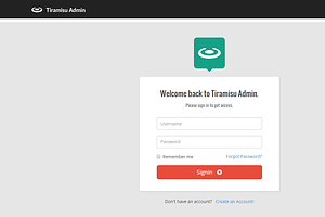 Tiramisu - Responsive Admin Template