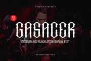 Gasacer - Medieval Blackletter Font, a Blackletter Font by QR Design Studio (Thumbnail 1 of 7)