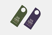 Door Hanger Mockup, a Packaging Mockup by Hazzpro_Std (Thumbnail 4 of 5)