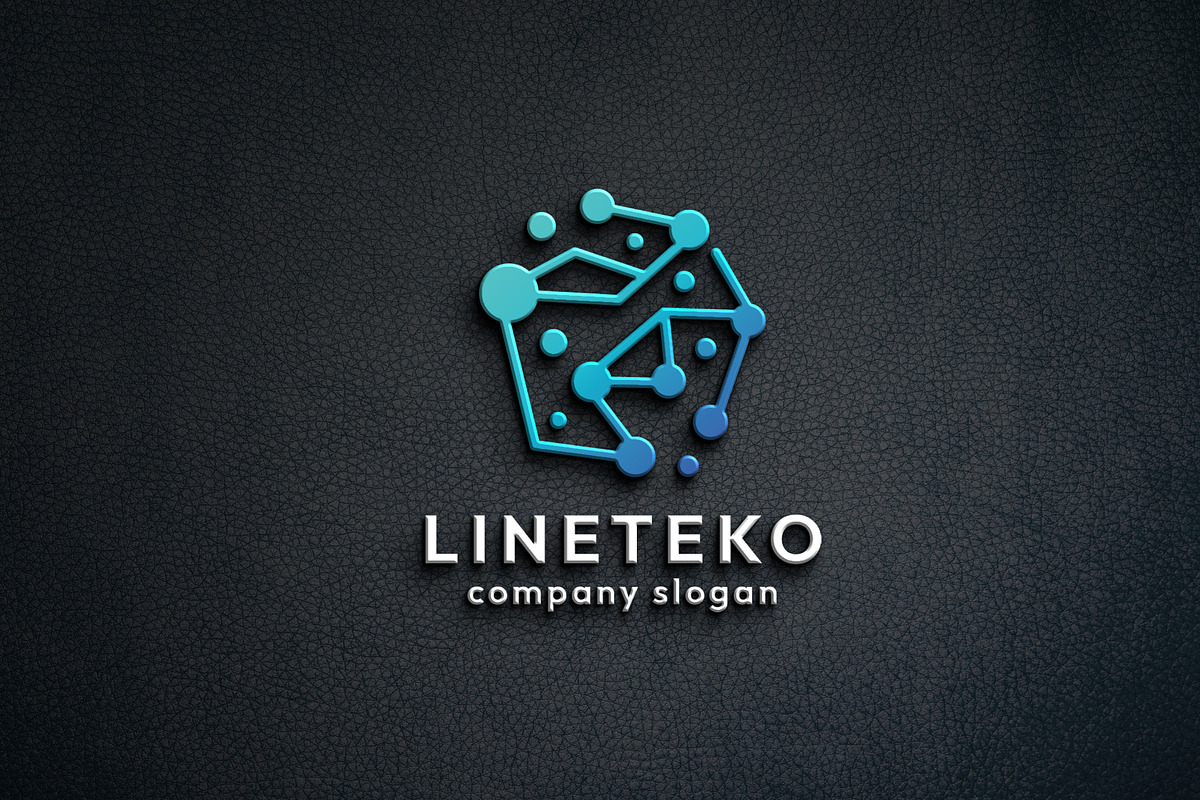 Line Technology System Logo, a Branding & Logo Template by Design_Planet (Photo 1 of 3)