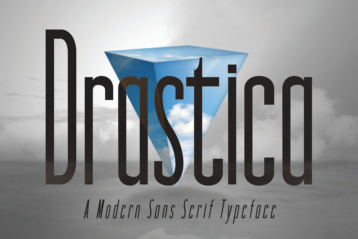 DRASTICA: A Modern Typeface