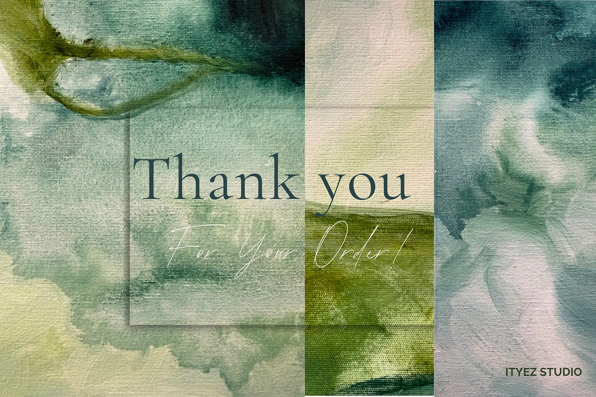 Abstract Green Modern Artwork, a Texture Illustration by Ityez Studio (Photo 13 of 13)