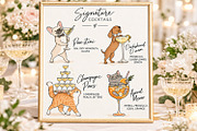 Signature Cocktails & Pets Clipart, a Food Illustration by Watercolor dreams (Thumbnail 3 of 3)