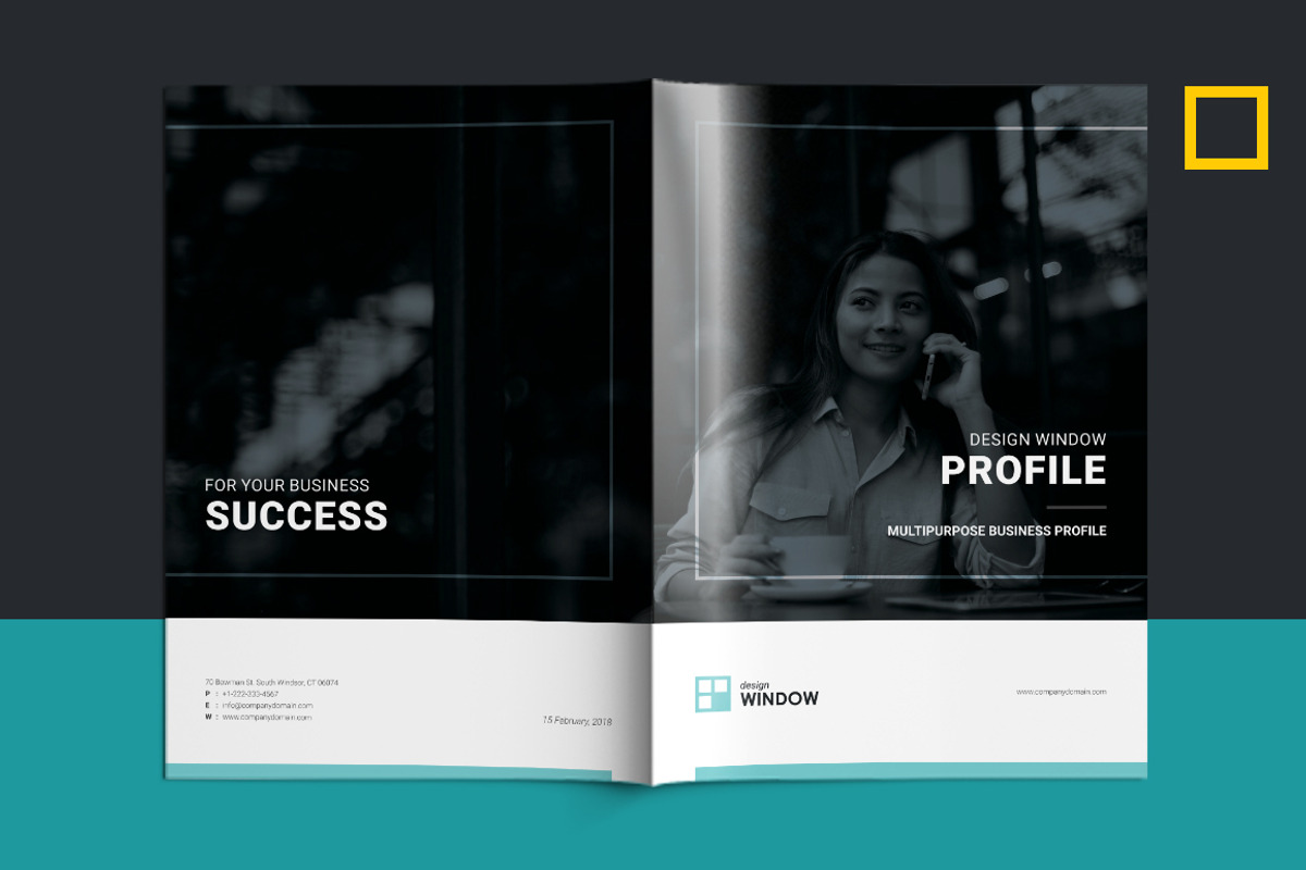 Business Profile, a Stationery Template by DesignJanala (Photo 9 of 11)