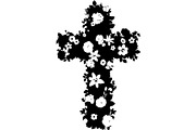 Floral Cross Silhouette, an Object Graphic by Creativeshirt (Thumbnail 2 of 20)
