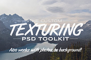 The Custom Texturing PSD Toolkit, a Layer Style Add-On by Gabor Monori (Thumbnail 5 of 5)