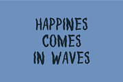 Wave, a Font by Malena (Thumbnail 5 of 6)