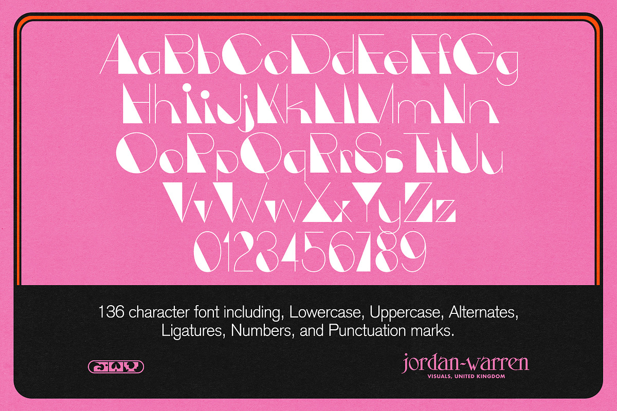 JWV - ELECTRIC LADY, a Sans Serif Font by Jordan Warren Visuals (Photo 3 of 9)