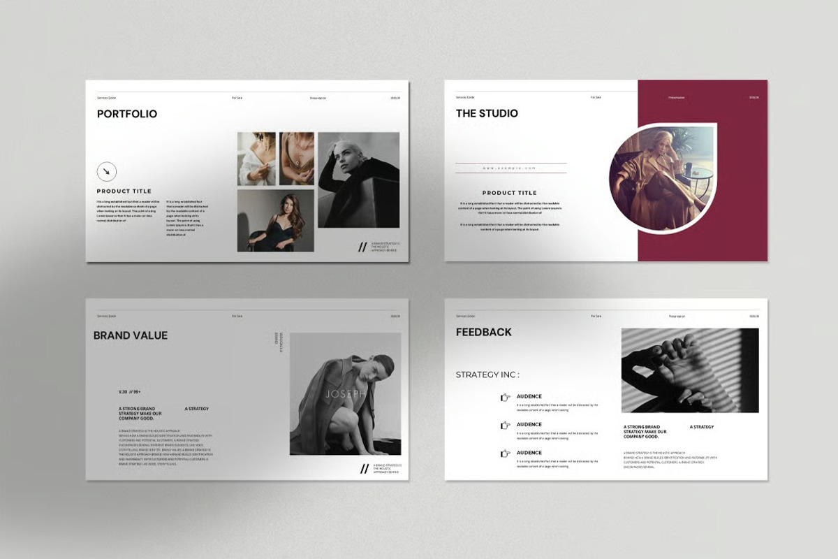 Services Guide Google Slide Template, a Presentation Template by Fit-tee (Photo 6 of 9)
