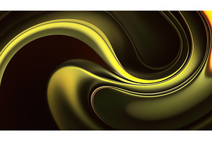 Intricate Green Metal Patterns Offer, an Illustration by BazziBa♥