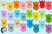 100 llamas clipart AMB-2100, an Illustration by AMBillustrations (Thumbnail 5 of 8)