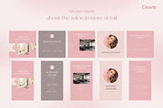 Beauty & coaching Instagram template, a Social Media Template by Make It Yours Lab. (Thumbnail 4 of 20)