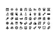50 Christmas Icons, an Outline Icon by Side Project (Thumbnail 3 of 8)