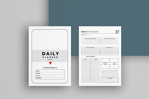 365-day Editable Daily Planner Canva