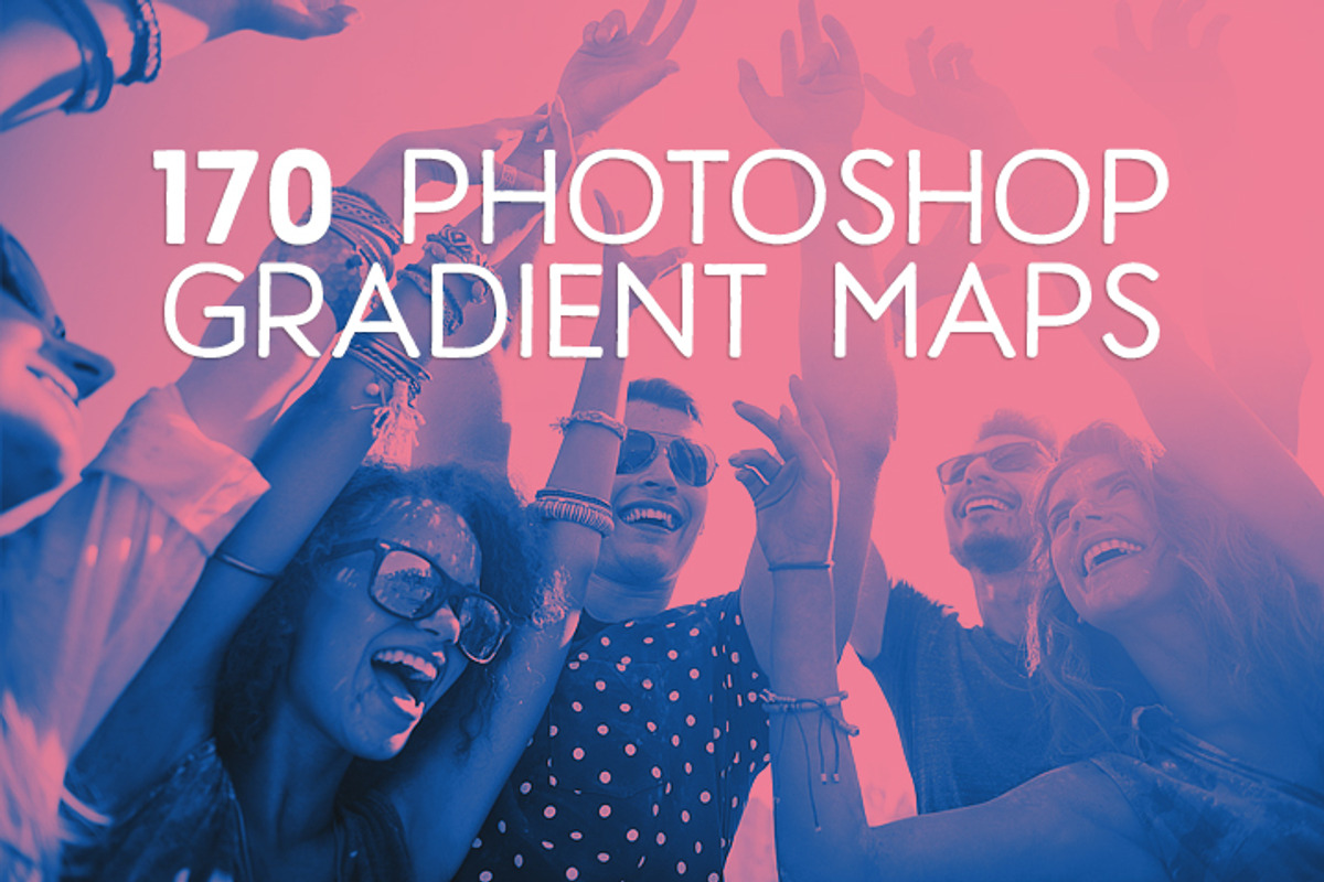 170 Fake Duotone PS Gradient Maps