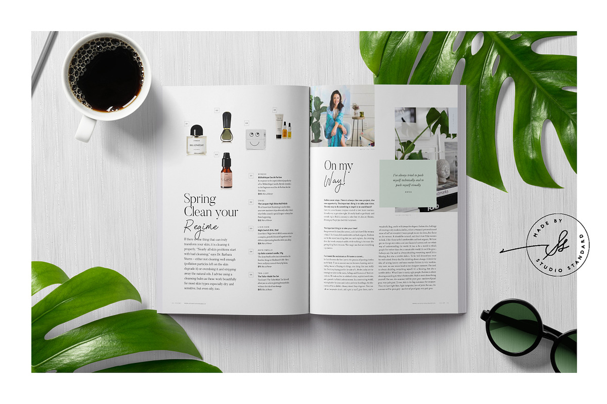 FIFTH Magazine Template, a Magazine Template by Studio Standard (Photo 4 of 12)