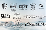 26 Vector Hand Lettering Stamps, an Object Graphic by Will Paterson Design Co. (Thumbnail 5 of 5)