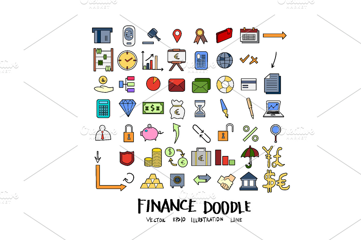 15151 in 1 Doodle Giant bundle, an Object Illustration by TKDoodle (Photo 31 of 144)