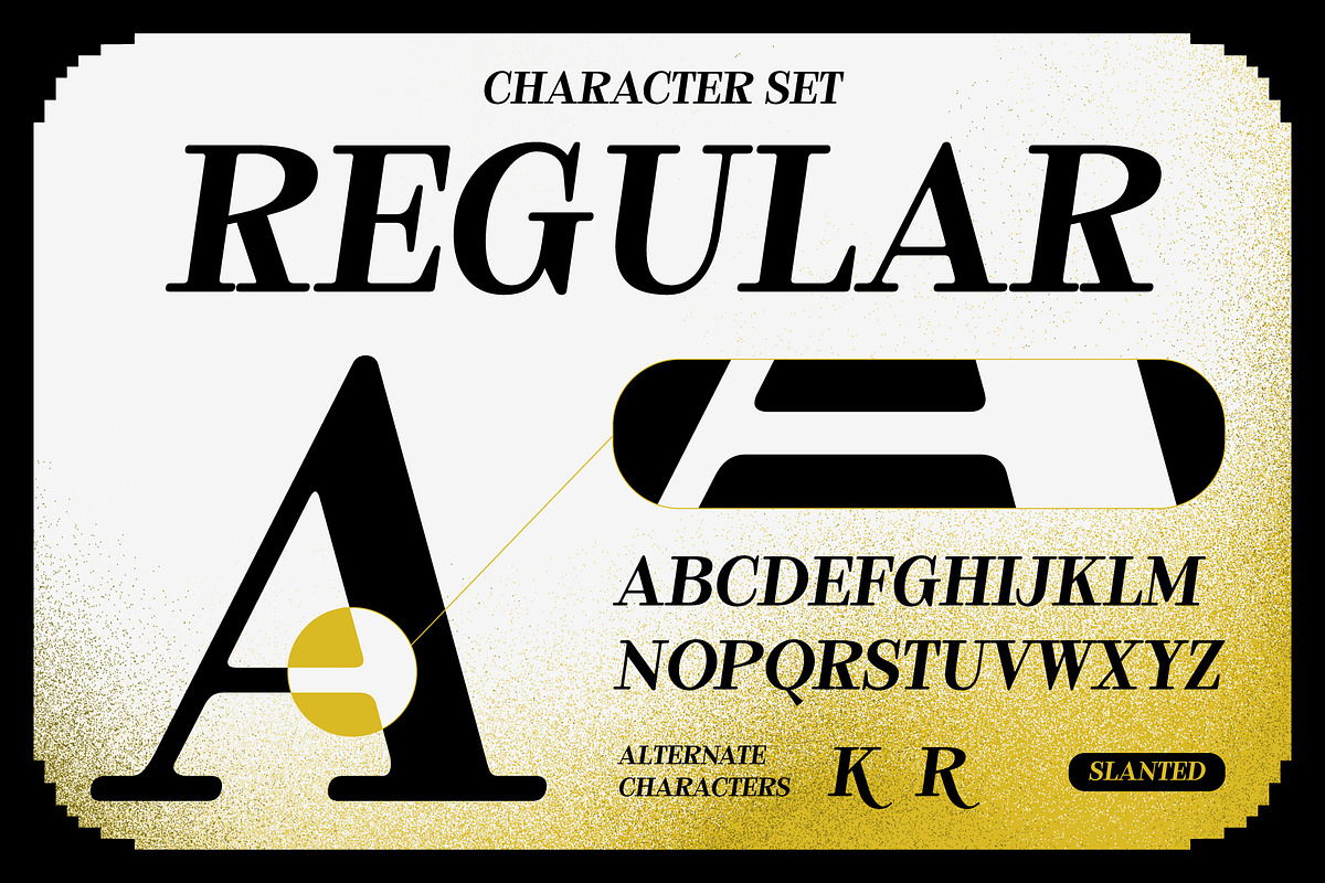 Reaktona - Pixel Slanted Serif Font, a Serif Font by Drizy (Photo 4 of 10)