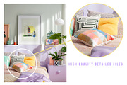 Pop: Interior frame mockup bundle, a Household Mockup by Amy Louise Baker (Thumbnail 2 of 7)