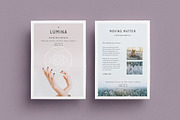 LUMINA Flyer Template, a Flyer Template by 46&2 Collective (Thumbnail 3 of 12)