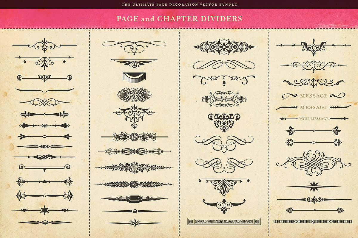 SALE! Page Decoration Bundle, a Decorative Illustration by Anja Kaiser (Photo 2 of 5)
