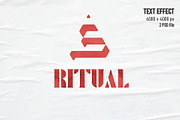 Blood pact - Text Effect, a Graphic by Graphicshop (Thumbnail 2 of 3)