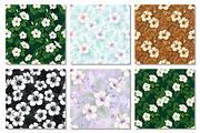 Hibiscus Flowers Digital Pattern, a Pattern Graphic by Dream Creation (Thumbnail 2 of 7)
