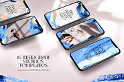 Abstract blue & gold Acrylic smears, an Object Graphic by Julie&Taily (Thumbnail 19 of 21)