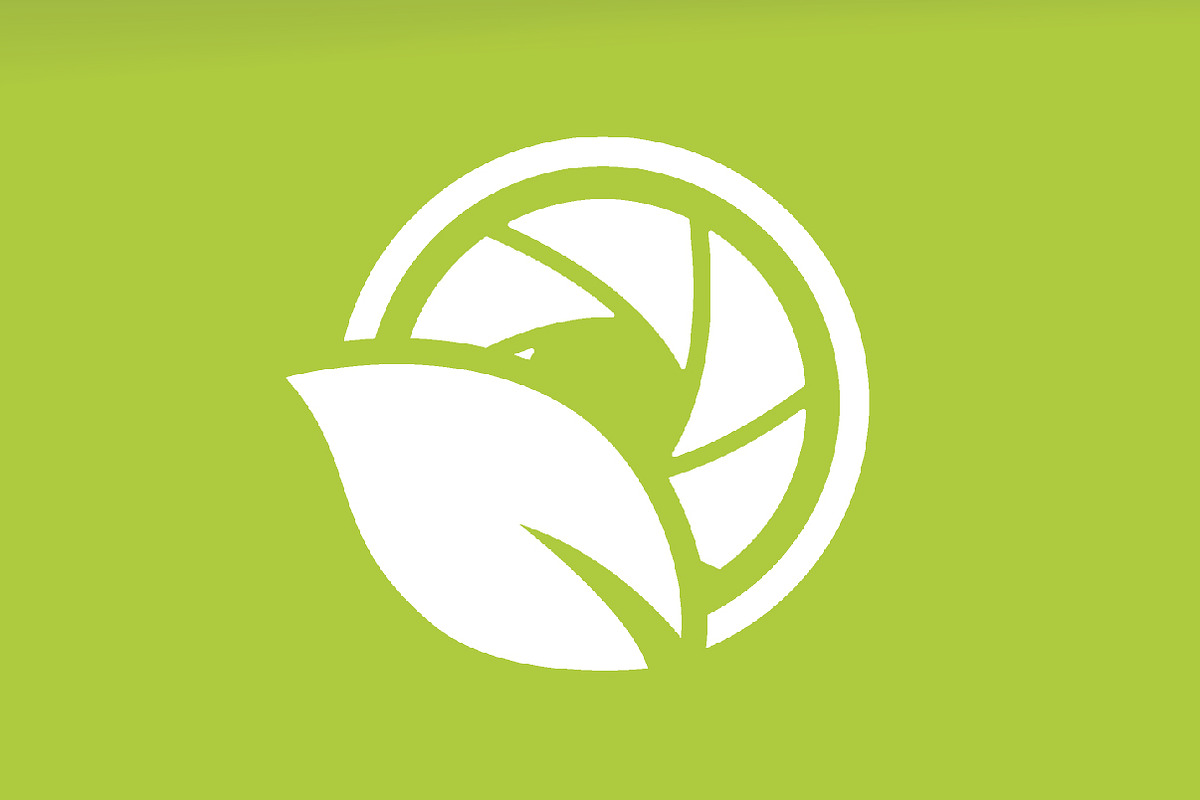 Vector camera shutter and leaf logo, a Branding & Logo Template by ...