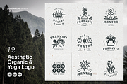 12 Aesthetic Nature and Yoga Logo, a Branding & Logo Template by Dordar.Lab (Thumbnail 1 of 5)