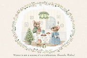 Christmas cozy party, an Animal Illustration by Mimomy (Thumbnail 11 of 14)
