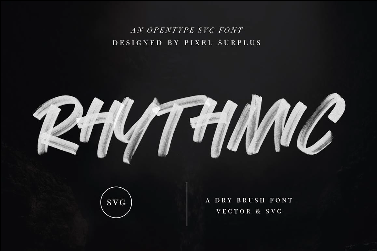 The Handmade SVG Font Bundle, a Handwritten Font by Surplus Type Co (Photo 4 of 17)