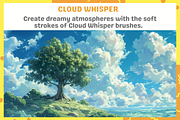Procreate Ghibli Cloud Brushes, a Brushes & More by nikiartcorner (Thumbnail 4 of 10)