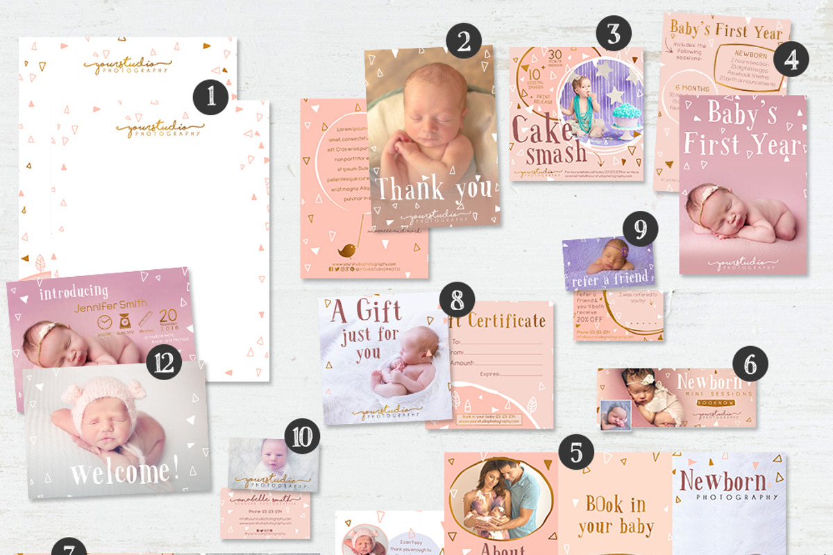 Marketing Set | Baby Steps, a Presentation Template by Sleeklens (Photo 2 of 3)