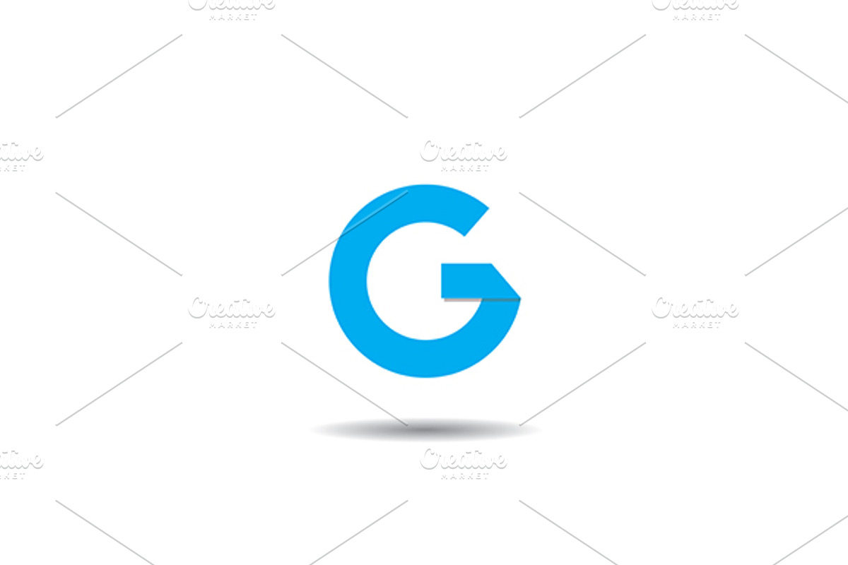 Letter G vector logo, a Branding & Logo Template by Urazovsky Design