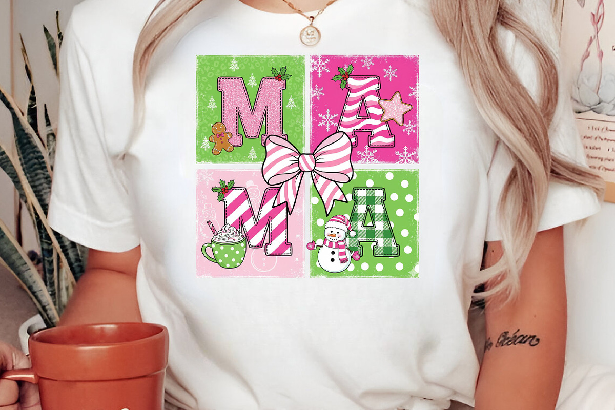 Christmas Mama Coquette Png, an Illustration by Libby Wishes (Photo 2 of 8)