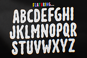 Wacky Wavy! A Wiggly Display Font, a Sans Serif Font by Meg Lewis Fun House (Thumbnail 4 of 7)