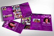 Purple Memories Tabloid Trifold Fune, a Brochure Template by Four C Graphic (Thumbnail 1 of 10)