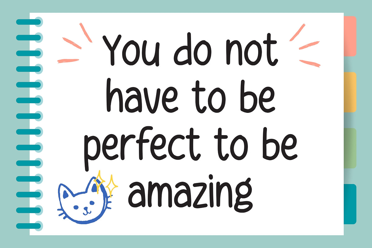 Giggle Scribbles - Playful Font, a Script Font by AQR Studio (Photo 3 of 8)