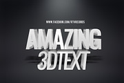 3D Text - Template, a Layer Style Add-On by lawless graphic (Thumbnail 3 of 5)