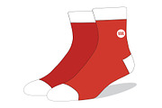 Quarter Ankle Socks - Template, an Apparel Mockup by Mark Anthony Media (Thumbnail 3 of 4)