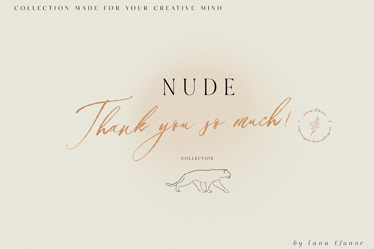 NUDE neutral textures & infographic, an Object Graphic by Lana Elanor (Photo 13 of 13)