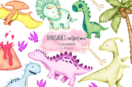 Cute Dinosaurs Collection