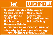 High Energy font, a Sans Serif Font by weknow (Thumbnail 6 of 8)