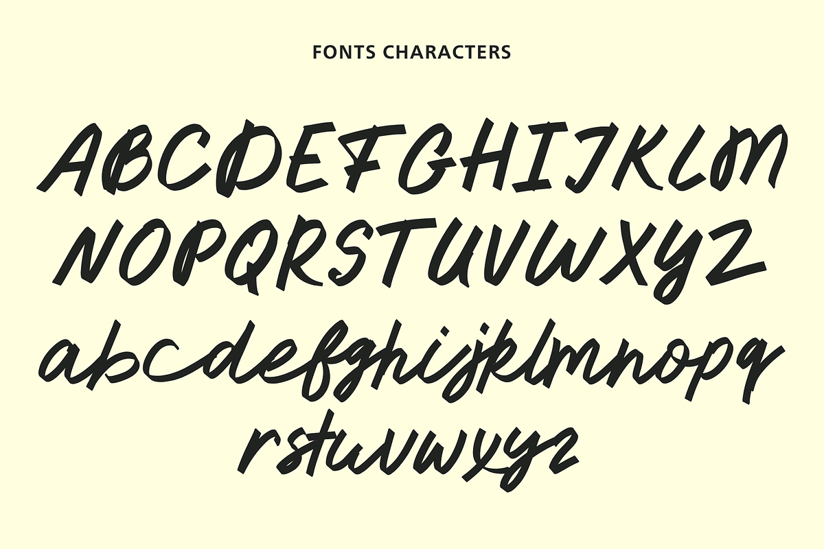 Flonyla – Handwritten Script Font, a Script Font by Black Junst (Photo 6 of 9)