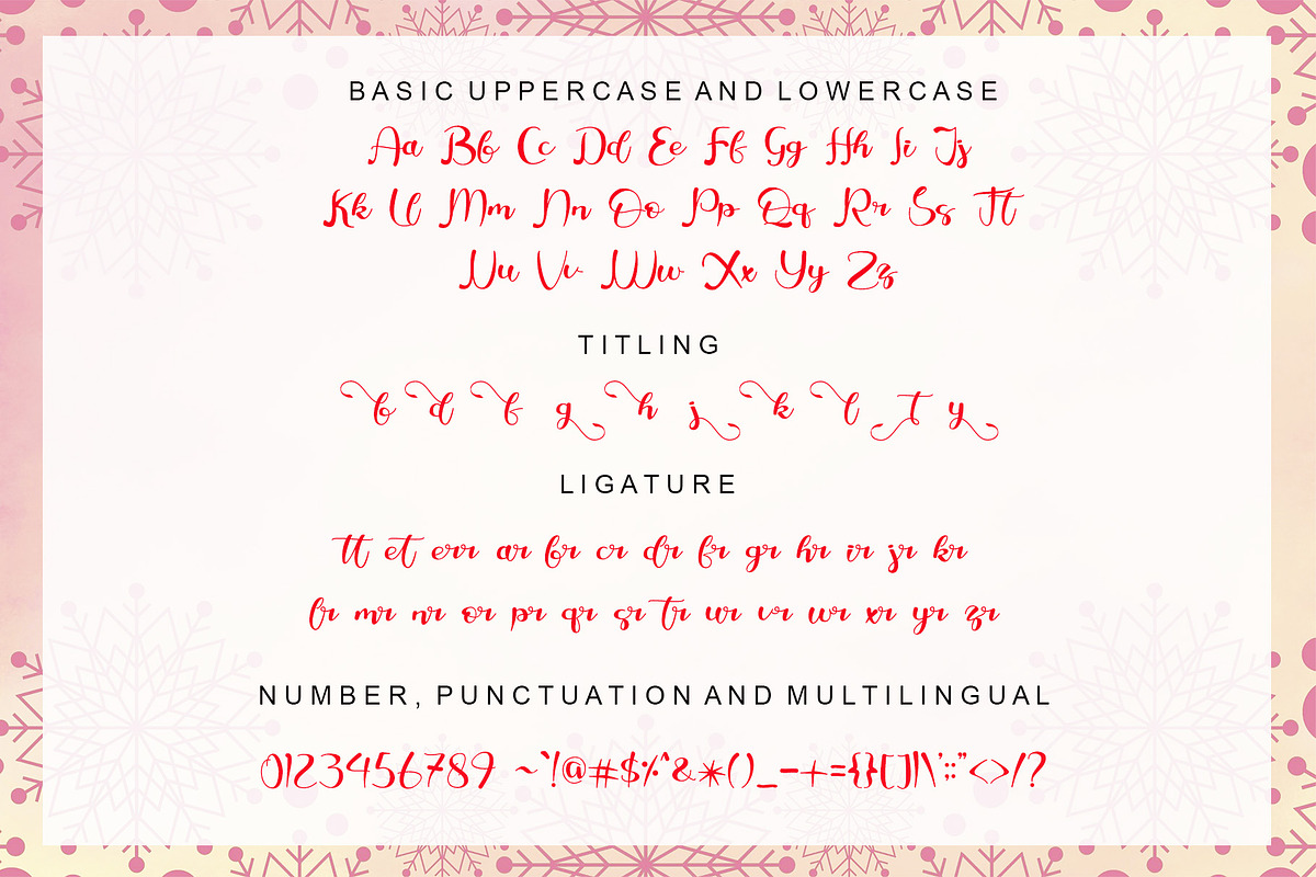 Sweet Christmas, a Script Font by Letterafa Studio (Photo 3 of 8)